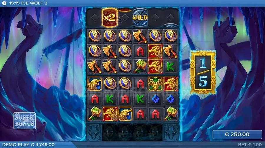 Person playing mobile casino game